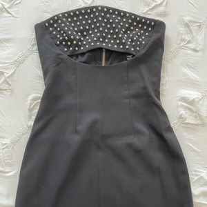 Hours Black mini dress